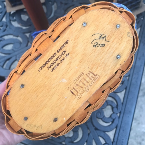 🎉Longaberger 2000 Cheers Celebration Basket - Picture 5 of 5